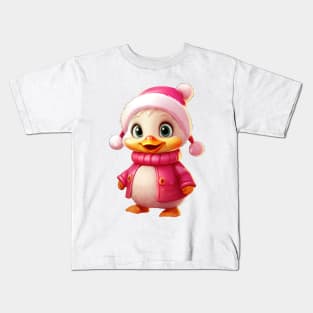 Christmas Duckling Kids T-Shirt